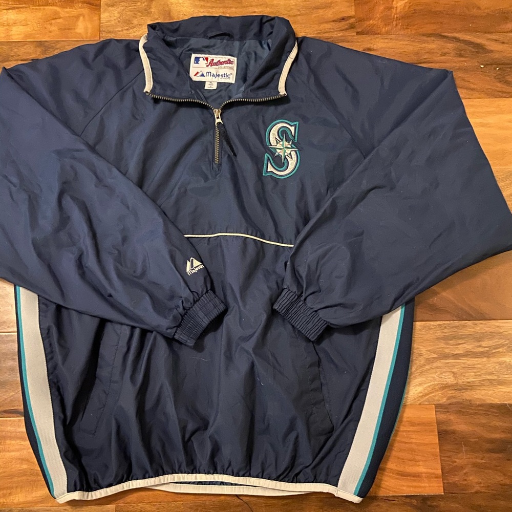 Majestic Seattle Mariners Windbreaker